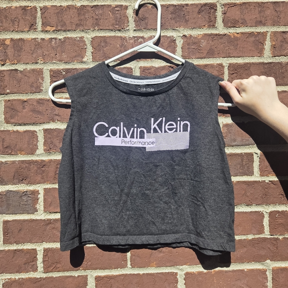 Calvin Klein Performance Activewear Crop Top EUC